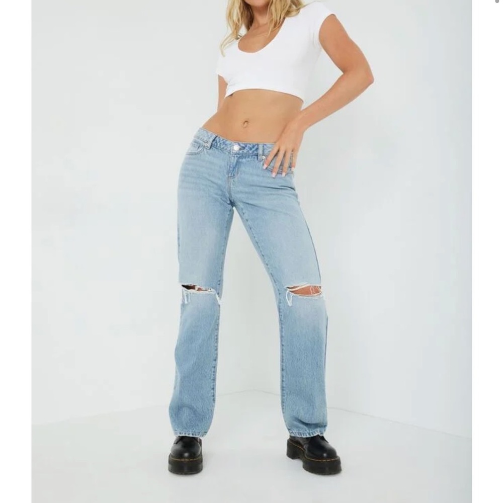 Garage extreme low rise jeans